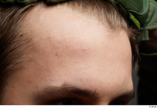 HD Skin Johny Jarvis eyebrow face forehead head skin pores…